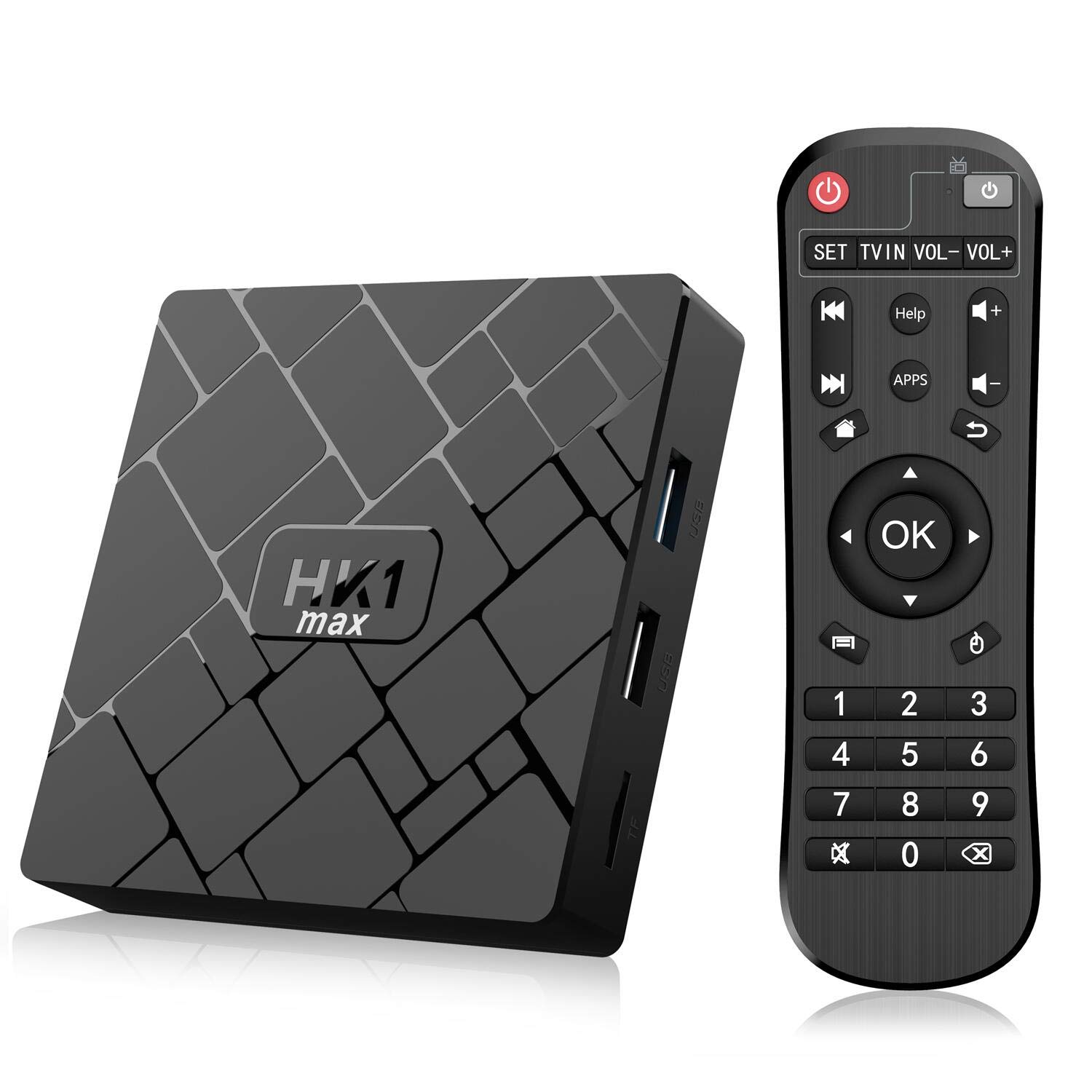 Wi-Fi-Dual 5G/2.4G Android 8.1 TV Box Android Box 4 GB RAM 64 GB ROM USB 3.0 BT 4.1 Livebox HK1 MAX RK3328 Quad Core 64 bit Smart TV Box Box TV UHD 4K TV 